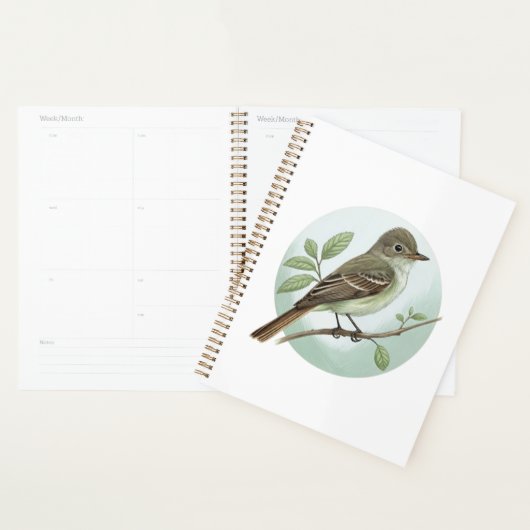 Acadische vliegenvanger planner (Display)