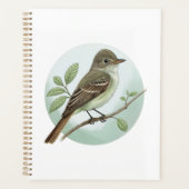 Acadische vliegenvanger planner (Voorkant)