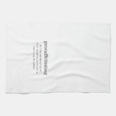 Acaffeinaten Theedoek (Horizontaal)