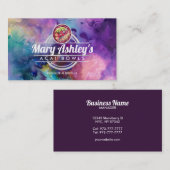 Acai Bowls-visitekaartjes Visitekaartje (Voorkant / Achterkant)