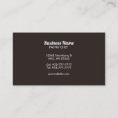  Acai Bowls-visitekaartjes Visitekaartje (Achterkant)