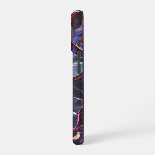 Acalypha Wilkesiana iPhone 16 Hoesje (Linkerkant)