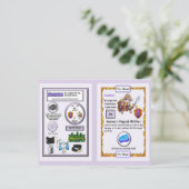 Acamus - Ridder Actinium Zwaard Briefkaart (Staand voorkant)