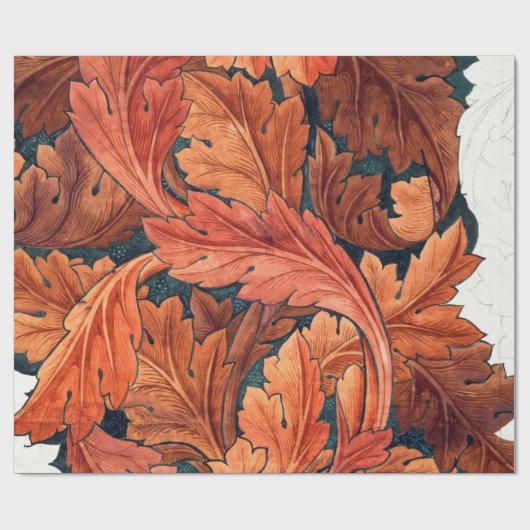 Acanthus (1879-1881) van William Morris Cadeaupapier (Vlak)