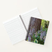 Acanthus/Berenice bloem Notebook Notitieboek (Binnen)
