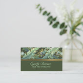 Acanthus Bloemengrens Visitekaartje Groen (Staand voorkant)