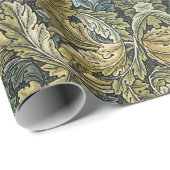 Acanthus  bloemmotief van William Morris Cadeaupapier (Rol Hoek)