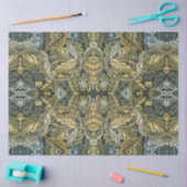 Acanthus  bloemmotief van William Morris Tissuepapier (Craft)