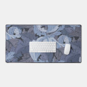 Acanthus Blue Grey, William Morris Bureaumat (Keyboard & Muis)