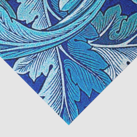 Acanthus Blue Tissuepapier (Detail)