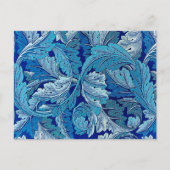 Acanthus Blue, William Morris Briefkaart (Voorkant)