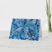 Acanthus Blue, William Morris Kaart (Voorkant)