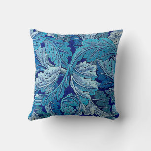 Acanthus Blue, William Morris Kussen