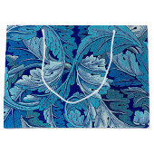 Acanthus Blue, William Morris Large Gift Bag Groot Cadeauzakje (Voorkant)