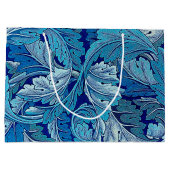 Acanthus Blue, William Morris Large Gift Bag Groot Cadeauzakje (Achterkant)