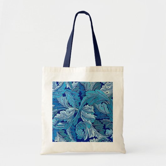 Acanthus Blue, William Morris Tote Bag (Voorkant)