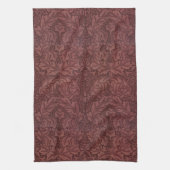Acanthus door William Morris, Floral Textile Theedoek (Verticaal)