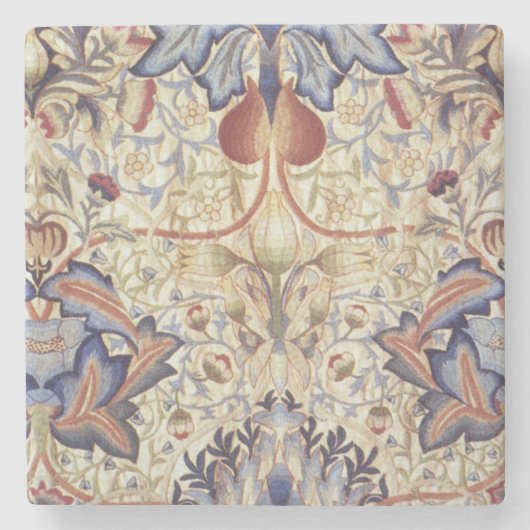 Acanthus (door William Morris) Stenen Onderzetter (Voorkant)