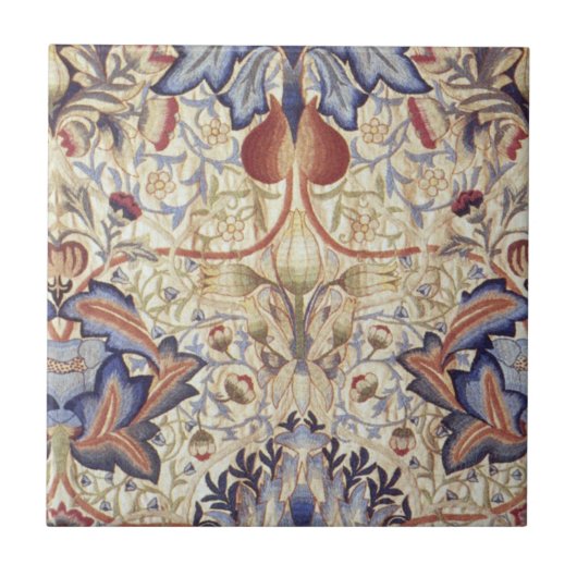 Acanthus (door William Morris) Tegeltje (Voorkant)