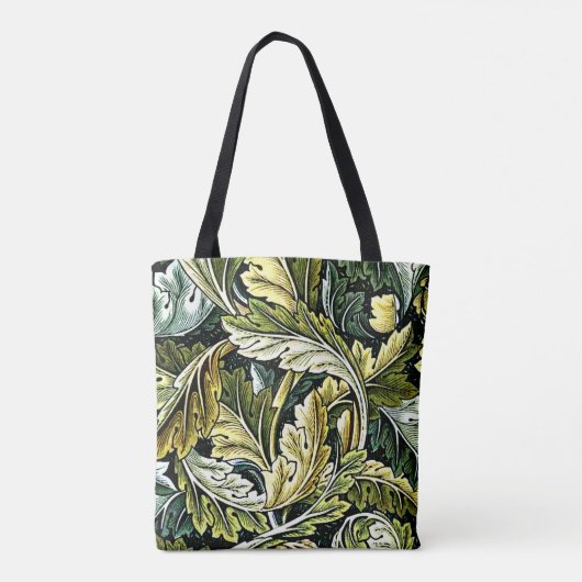 Acanthus, een patroon van William Morris,  Tote Bag (Achterkant)