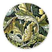 Acanthus, een William Morris-patroon, Keramische Knop (Voorkant)