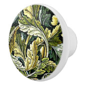 Acanthus, een William Morris-patroon, Keramische Knop (Rechts)