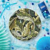 Acanthus, een William Morris-patroon, Papieren Bordje (Feest)