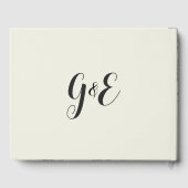 Acanthus elegantie, gastenboek (Achterkant)