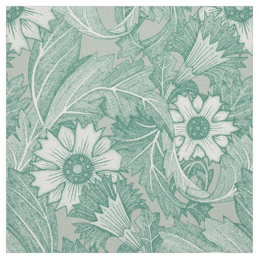 acanthus green mist stof (Swatch)