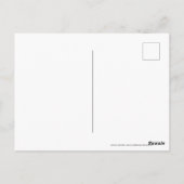 Acanthus Green, William Morris Briefkaart (Achterkant)