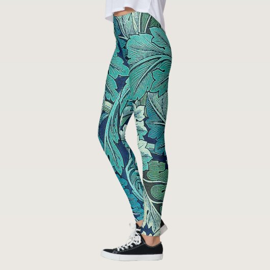 Acanthus Green, William Morris Leggings (Links)