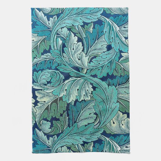 Acanthus Green, William Morris Theedoek (Verticaal)
