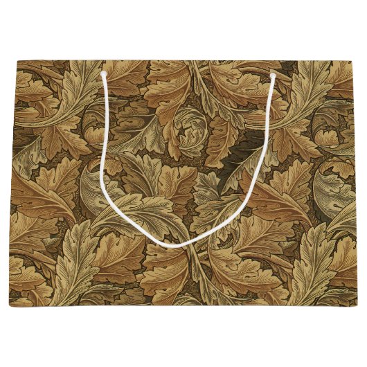 Acanthus Leaves van William Morris, Antiek textiel Groot Cadeauzakje (Voorkant)