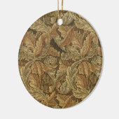 Acanthus Leaves van William Morris, Antiek textiel Keramisch Ornament (Links)