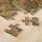 Acanthus Leaves van William Morris, Antiek textiel Legpuzzel (Zijkant)