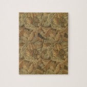 Acanthus Leaves van William Morris, Antiek textiel Legpuzzel (Verticaal)