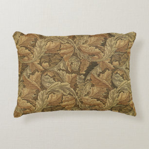 Acanthus Leaves van William Morris, Antieke Textie Accent Kussen