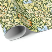 Acanthus met rijke kleuren cadeaupapier (Rol Hoek)