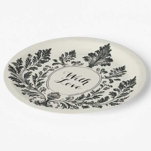 Acanthus & Oudheid, Papieren Bordje (Gekanteld)