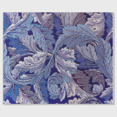 Acanthus Paars, William Morris Cadeaupapier (Vlak)