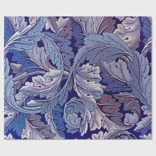 Acanthus Paars, William Morris Cadeaupapier (Vlak)