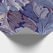 Acanthus Paars, William Morris Cadeaupapier (Hoek)