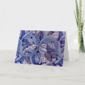 Acanthus Paars, William Morris Kaart (Voorkant)