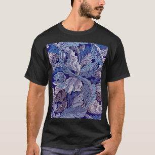 Acanthus Paars, William Morris T-shirt