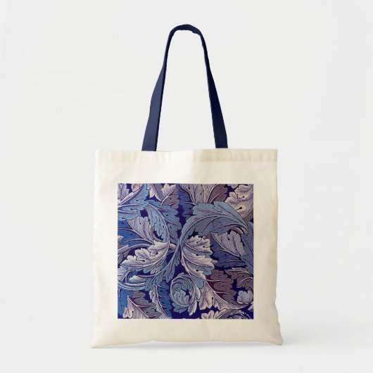 Acanthus Paars, William Morris Tote Bag (Voorkant)