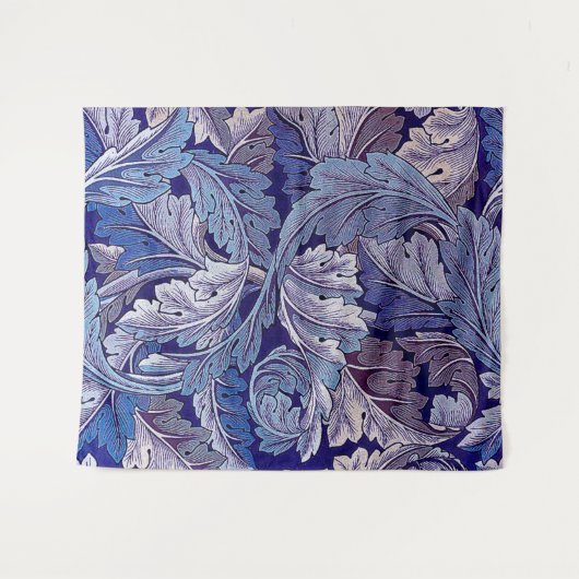 Acanthus Paars, William Morris Wandkleed (Voorkant (horizontaal))