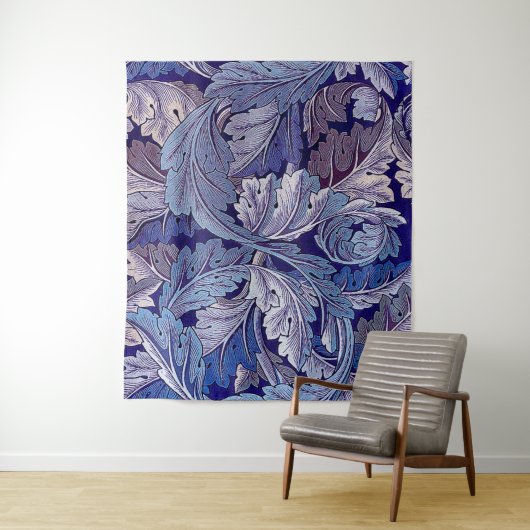 Acanthus Paars, William Morris Wandkleed (In situ)