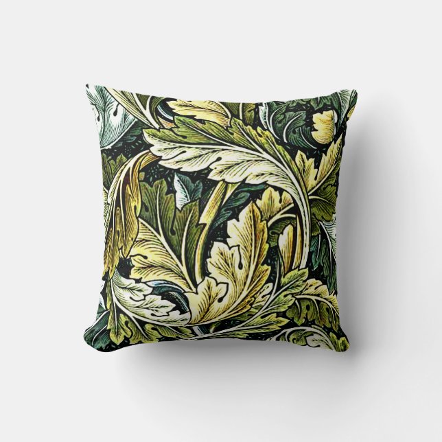 Acanthus, populair patroon van William Morris Kussen (Voorkant)
