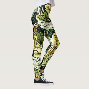 Acanthus, populair patroon van William Morris, Leggings
