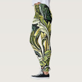 Acanthus, populair patroon van William Morris, Leggings (Links)